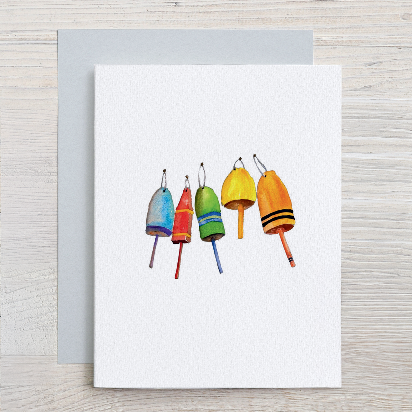 Coastal Note Card Set (6 assorted designs)