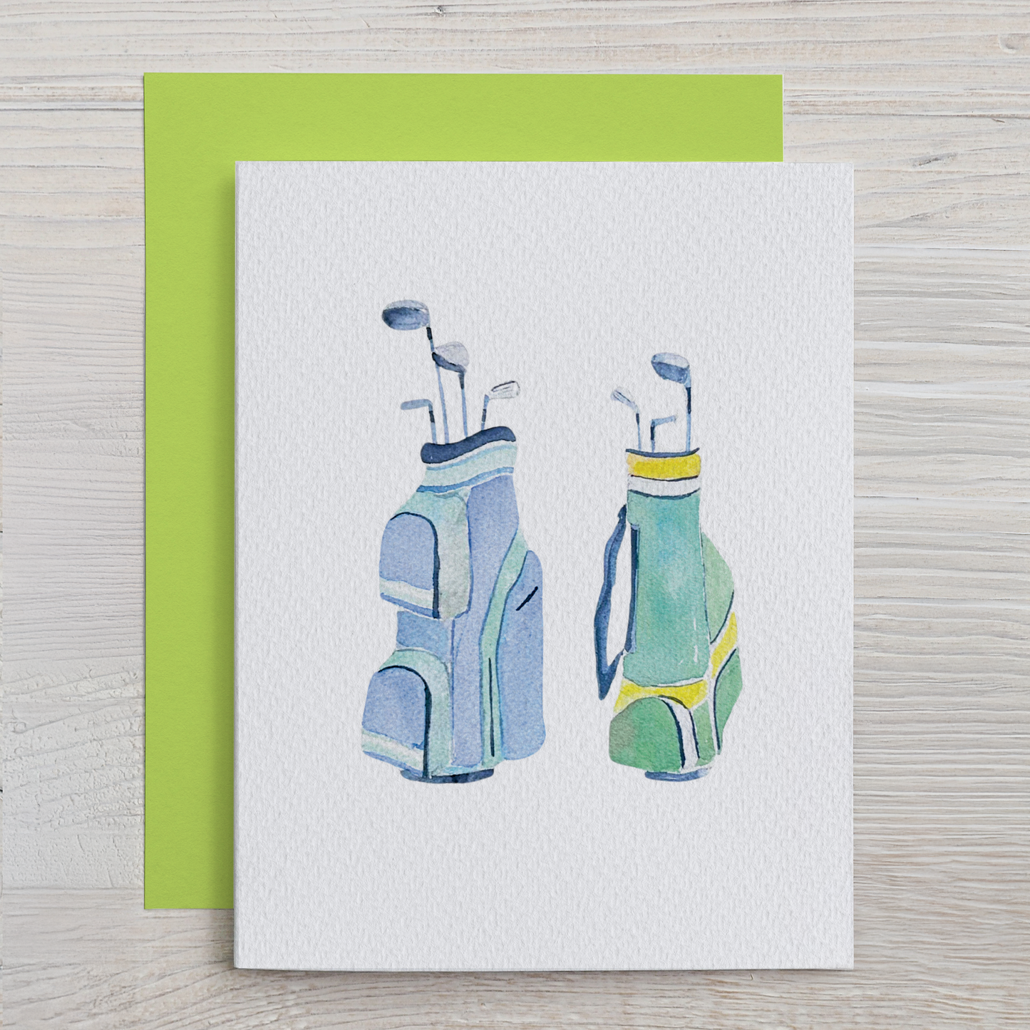 Golf Note Card Set (6 assorted designs)