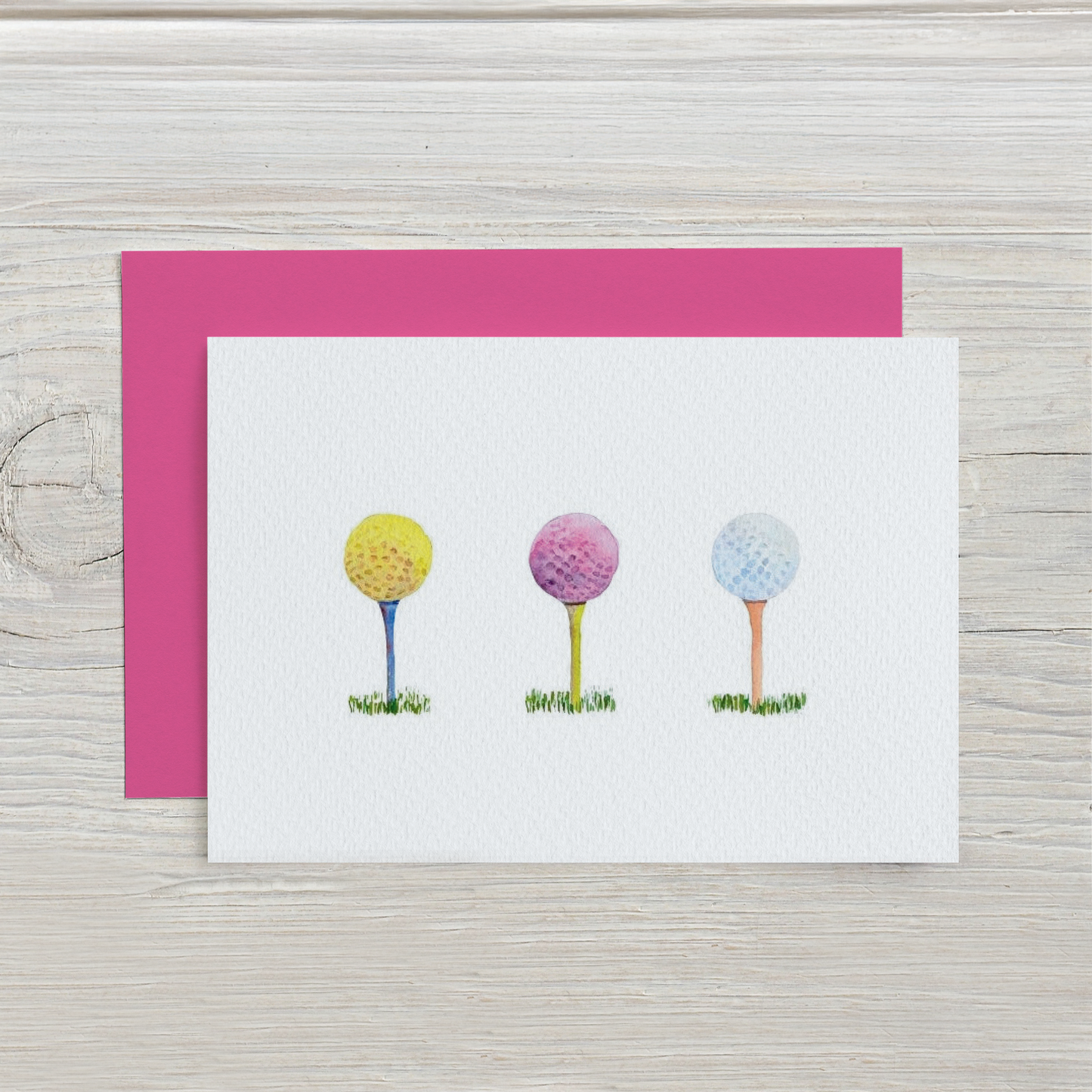 Golf Balls Gift Enclosure Set