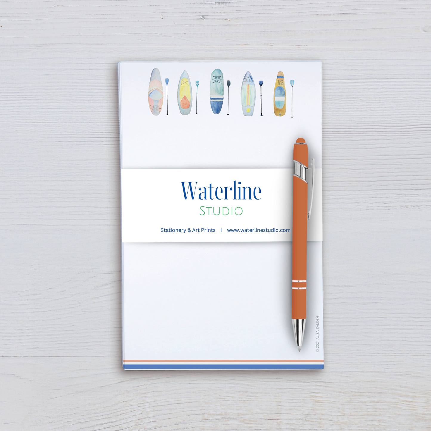 Stand-Up Paddleboard Notepad