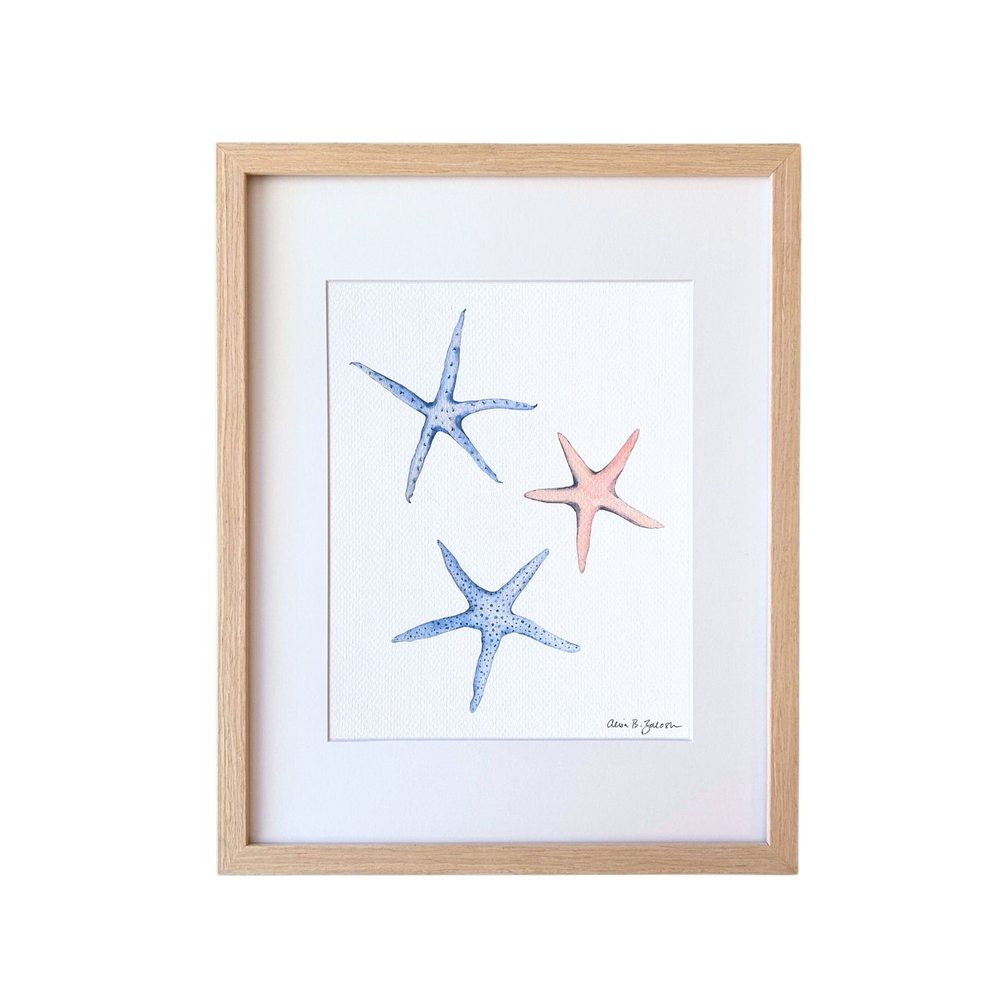 Starfish Watercolor Art Print