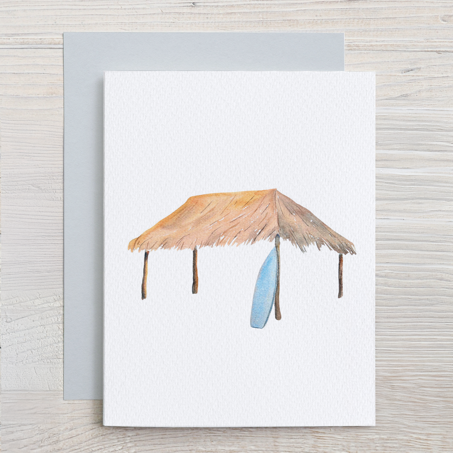 Surfing Watercolor Note Card Set (6 assorted designs)