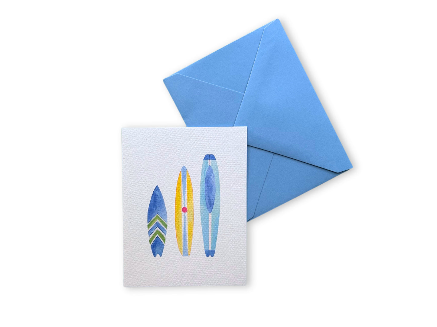 Surfing Watercolor Note Card Set (6 assorted designs)