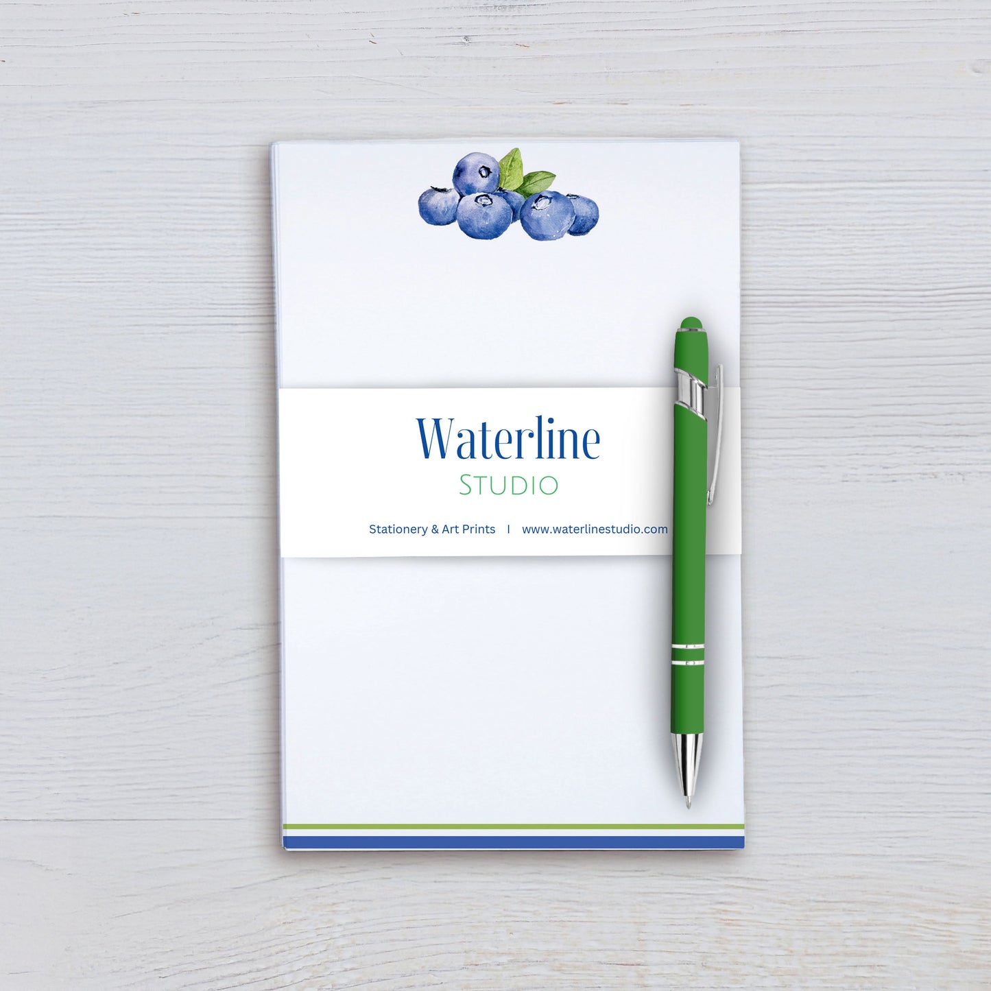 Blueberry Notepad