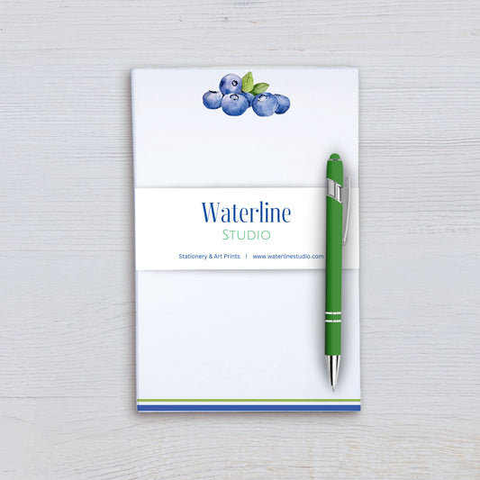 Blueberry Notepad