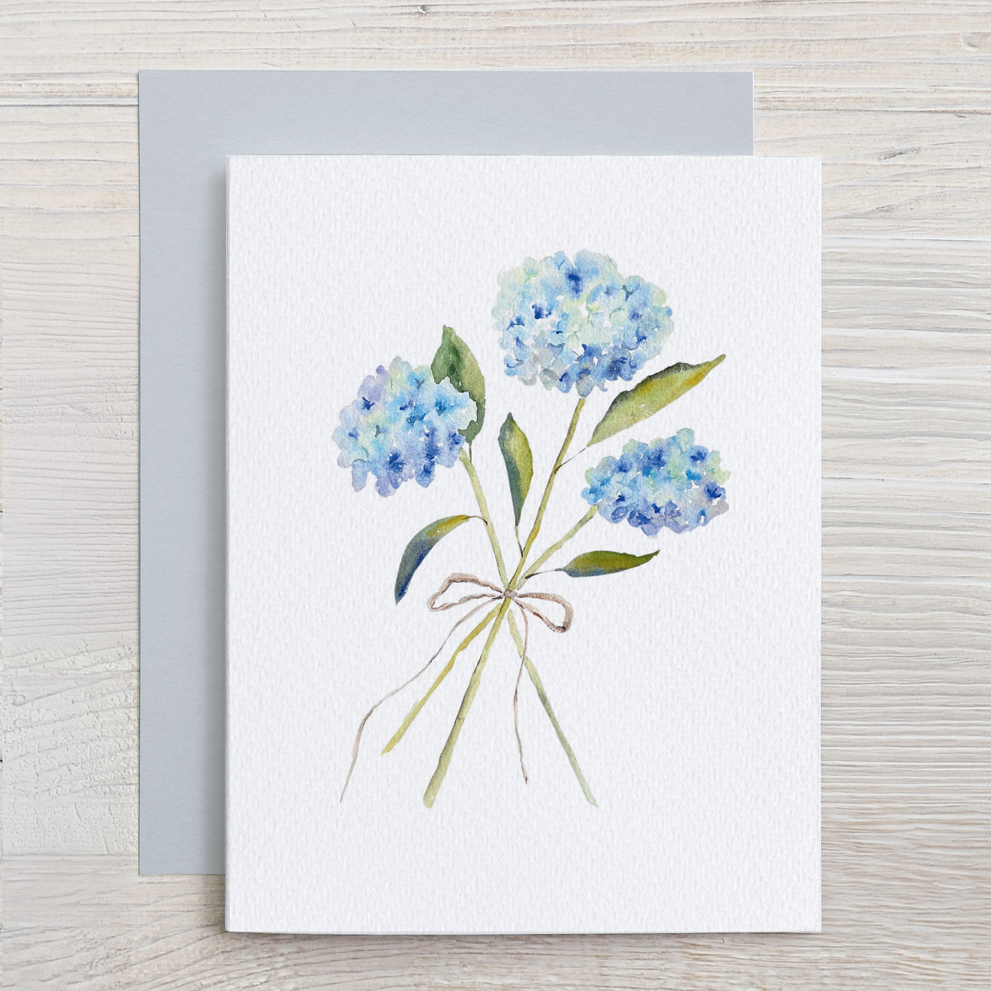 Hydrangea Bouquet Note Card Set (6 cards)