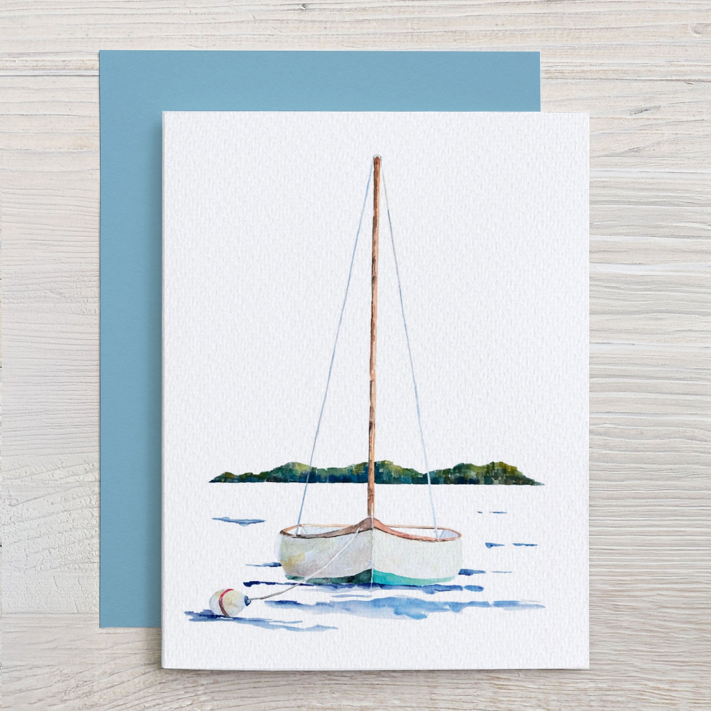 Assorted Boats - Watercolor Card Set