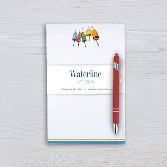 Colorful Buoys Notepad