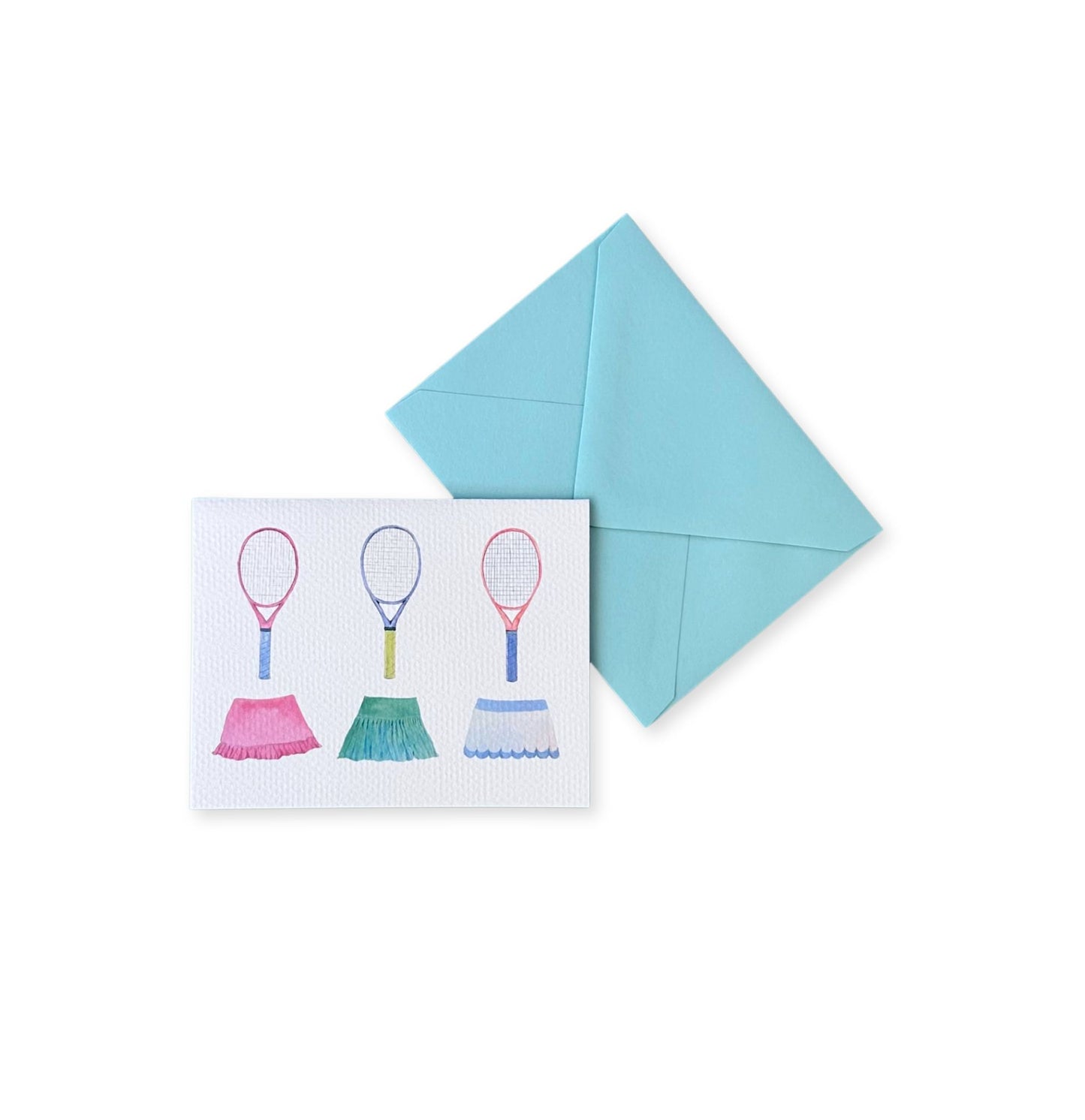 Tennis Note Card Set (6 Assorted Designs)