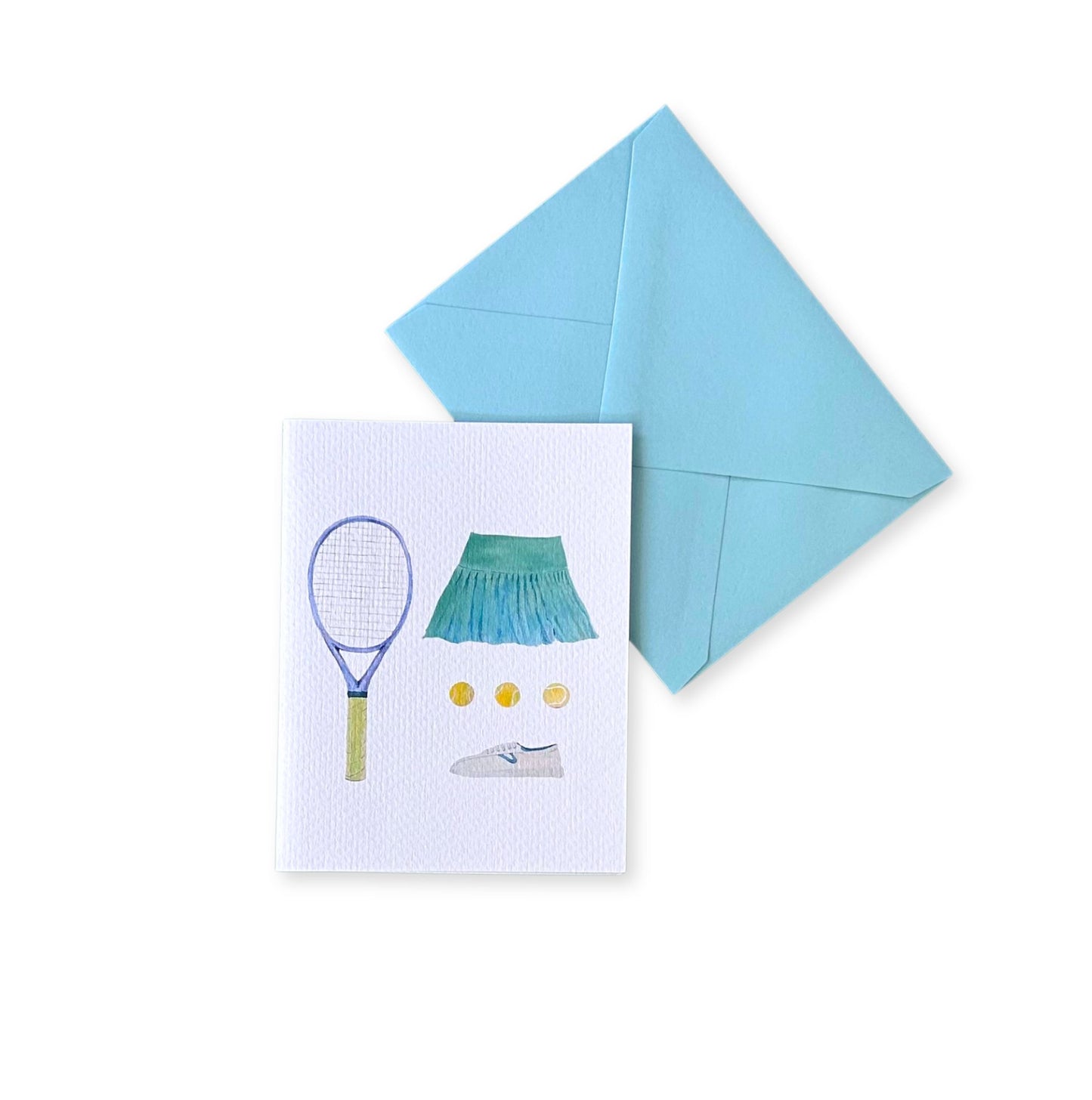 Tennis Note Card Set (6 Assorted Designs)