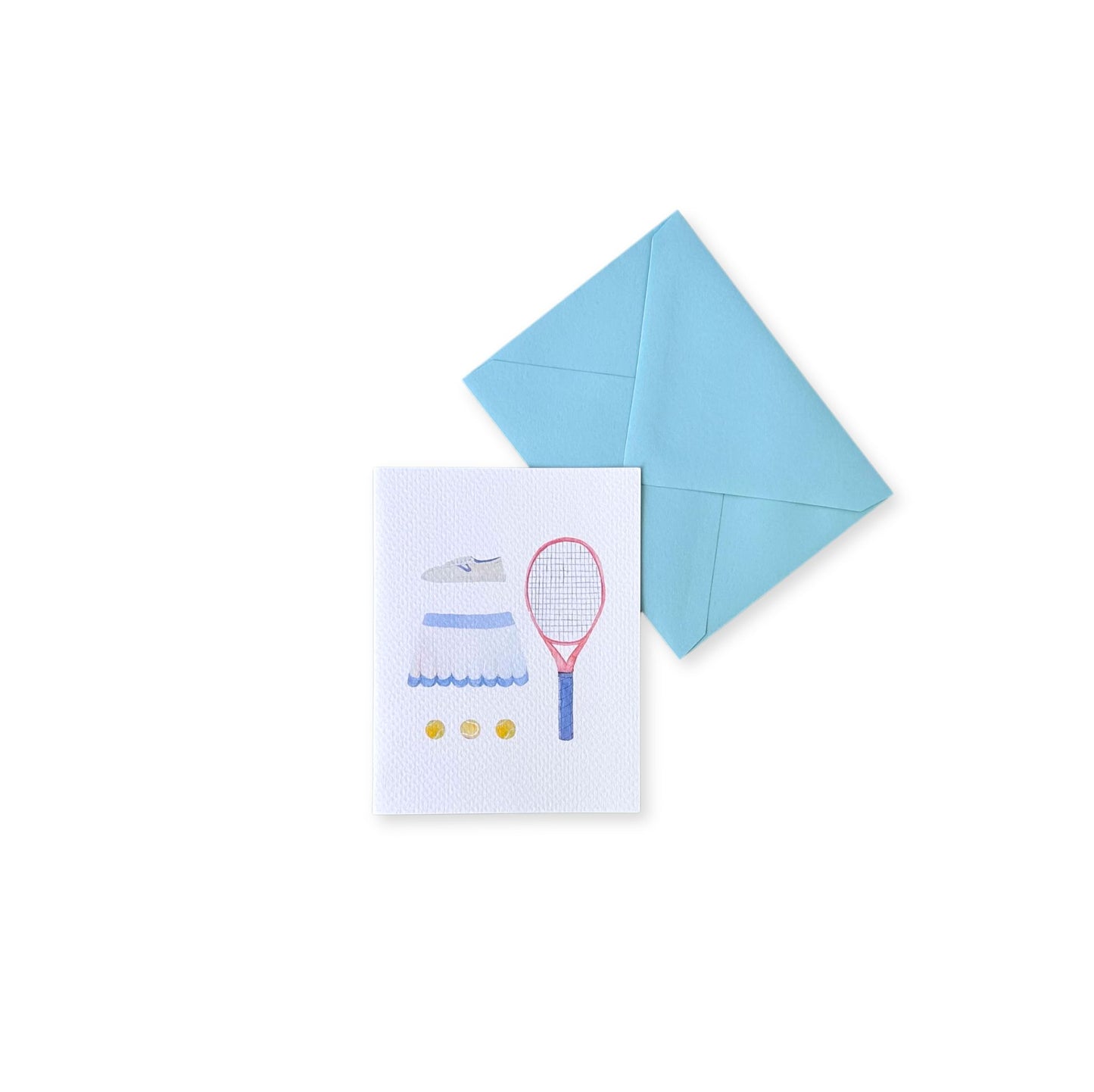 Tennis Note Card Set (6 Assorted Designs)