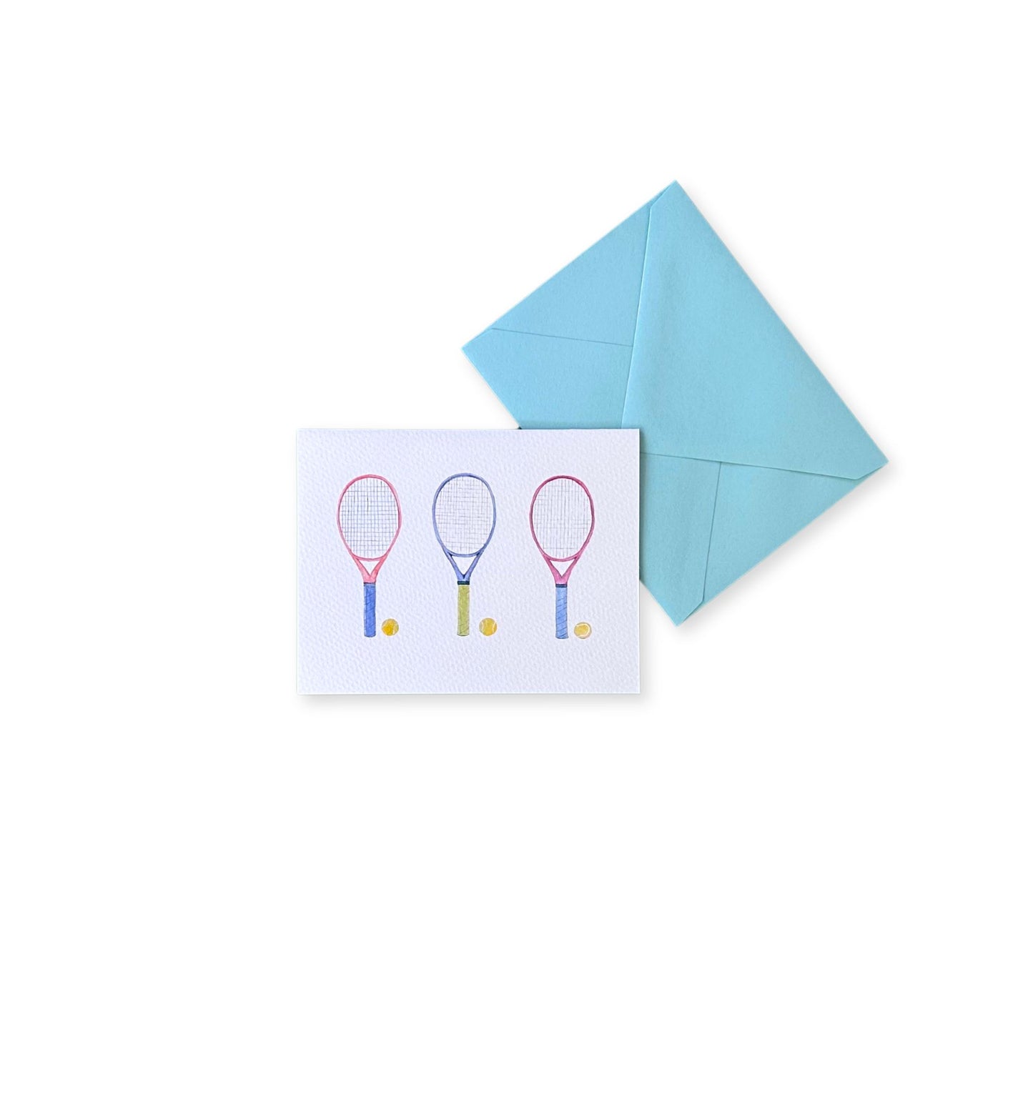 Tennis Note Card Set (6 Assorted Designs)